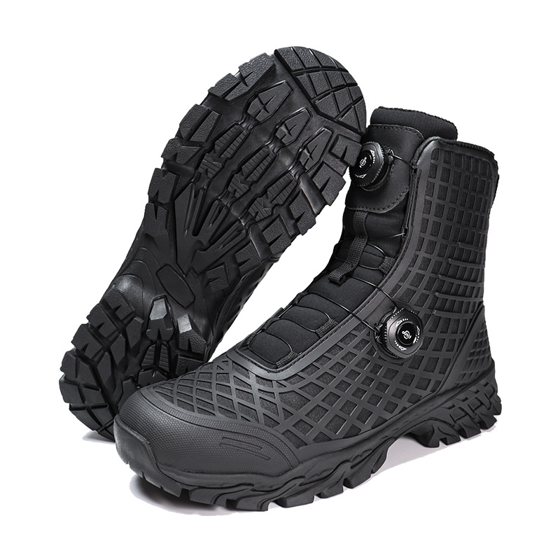 Buty bojowe z podwójnym zapięciem