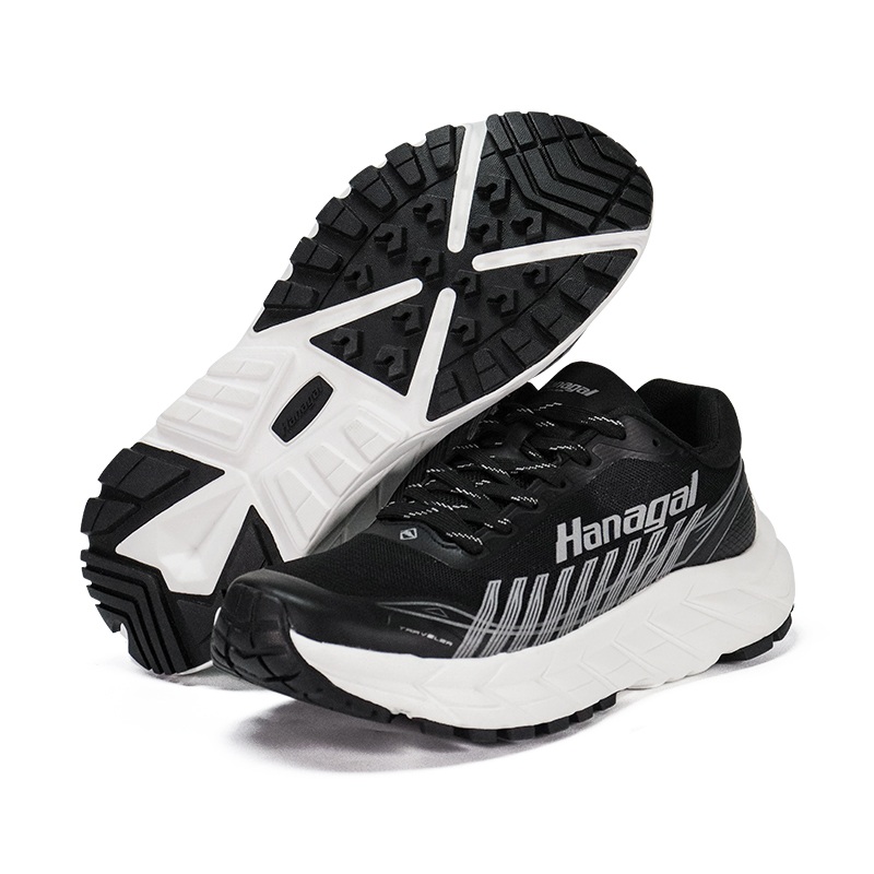 Oddychające tenisówki rekreacyjne z gumowej tkaniny żakardowej EVA